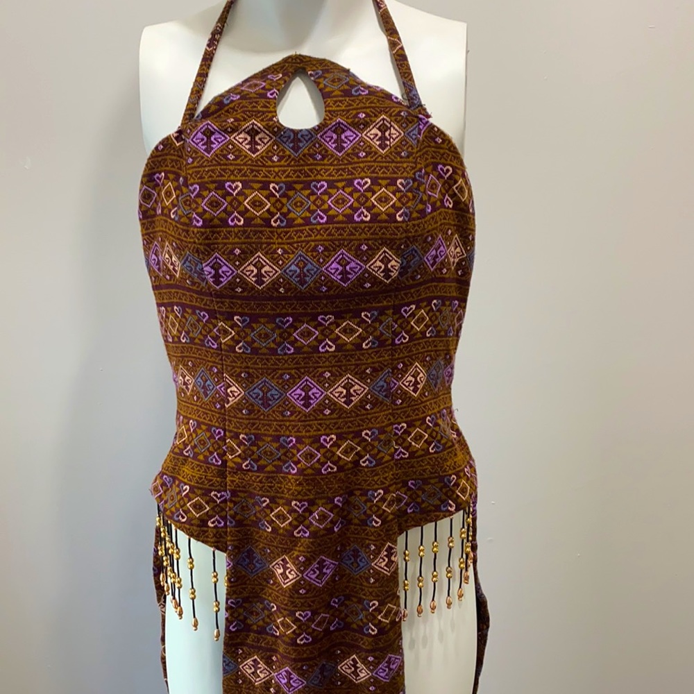Spectacular Vintage dress overlay!